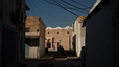 Una calle de Libia