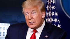 El presidente estadounidense, Donald Trump