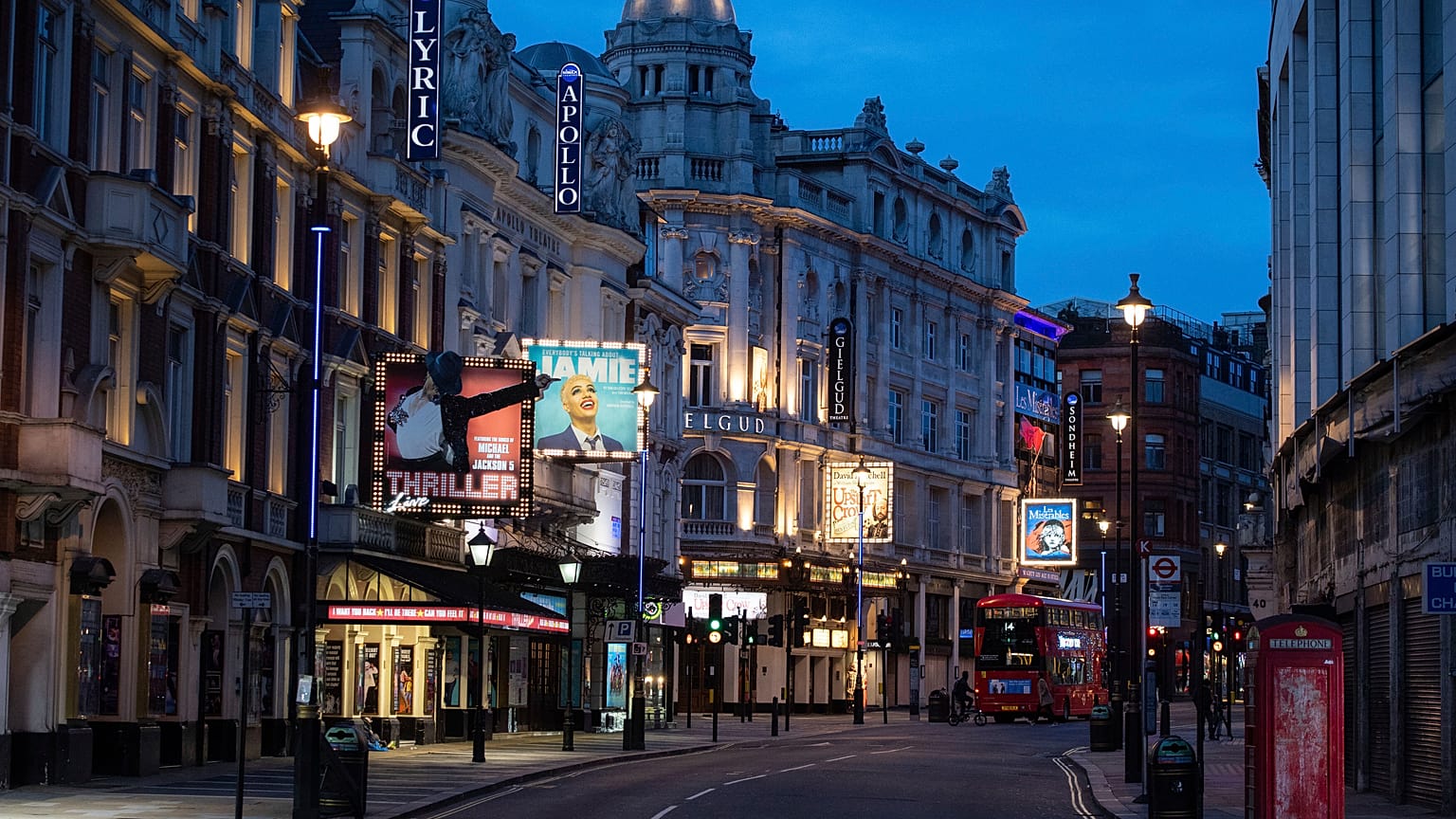 Los teatros británicos agonizan frente al coronavirus y sin un apoyo económico a la vista