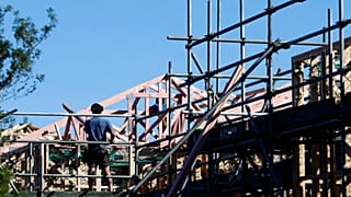 کارگر بخش ساخت و ساز در نیوزیلند