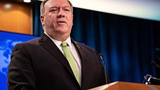وزير الخارجية الأمريكي مايك بومبيو، واشنطن، 20 مايو 2020.