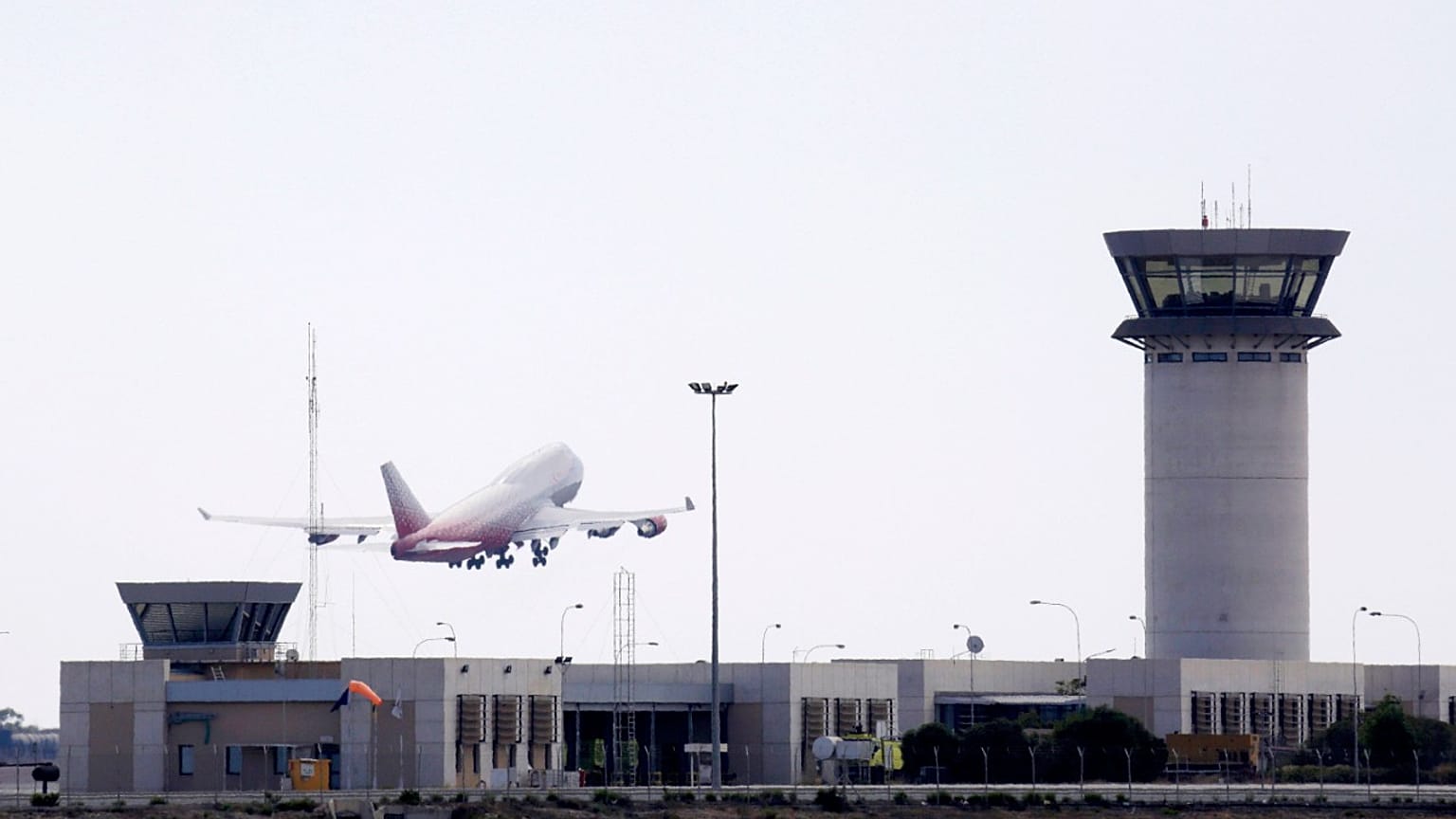 Larnaca airport (file photo)