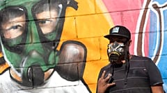 Graffiti im Kampf gegen Corona