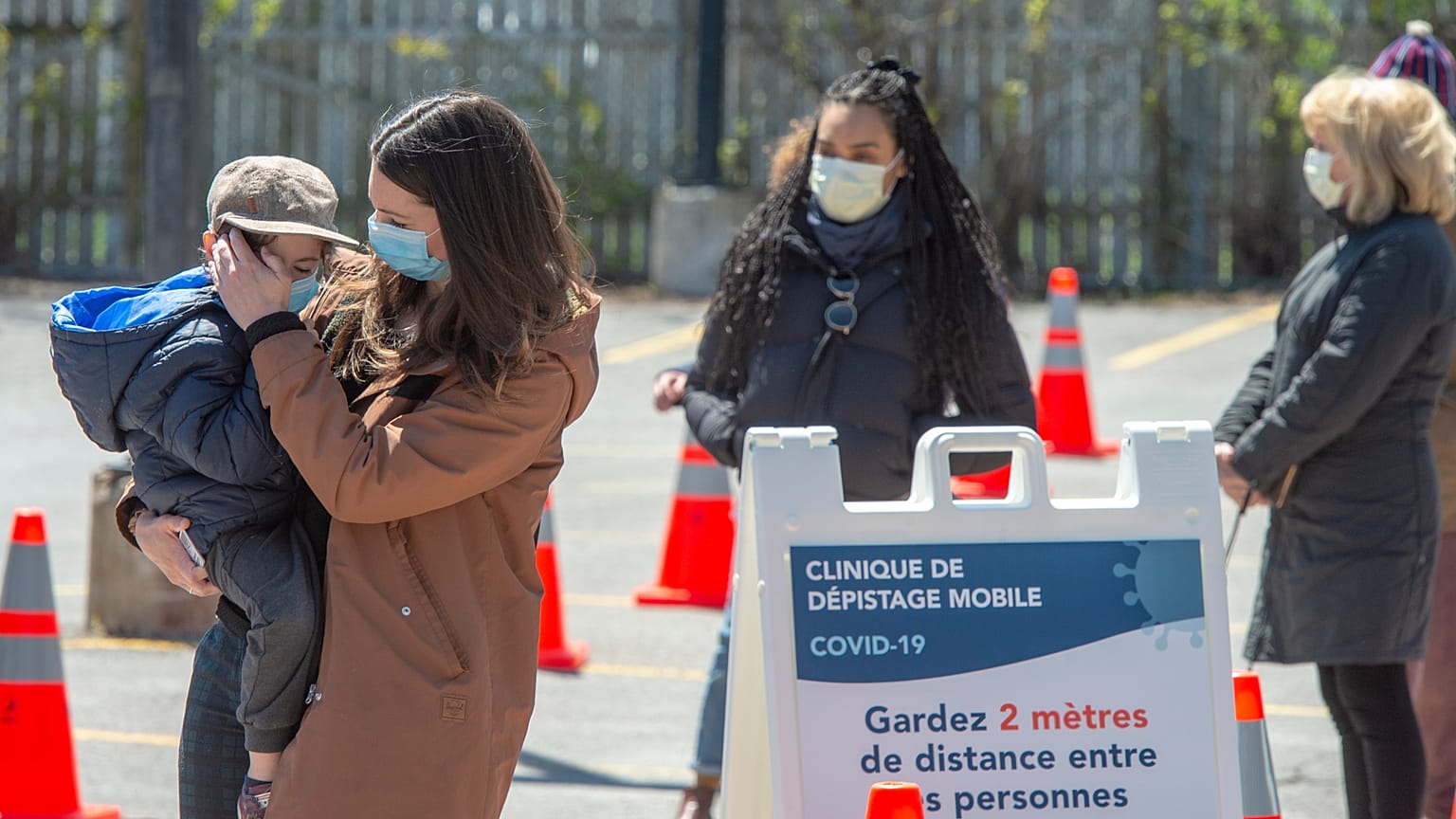 Kanada'nın Montreal kentinde bir klinik 