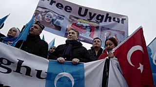 Almanya'da Çin protestosu (Arşiv)