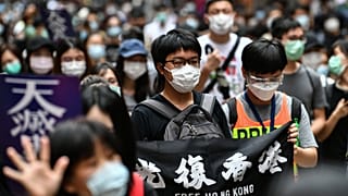 Protestos em Hong Kong