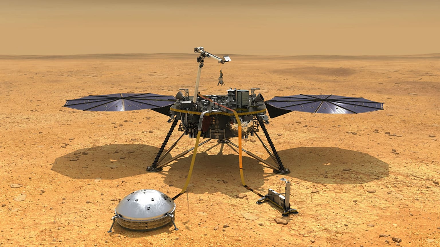 Space Mars Landing