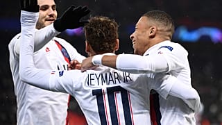 نيمار وامبابي وإيكاردي خلال منافسات لدوري أبطال أوروبا في باريس - 2019/12/11