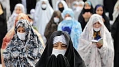 اقامه نماز با ماسک در عصر کرونا 