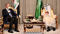 Ali Allawi, Iraq's deputy prime minister, who is also the country's finance as well as acting oil minister on a visit to Saudi Arabia