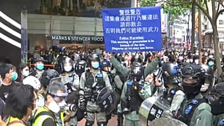 Amerikai figyelmeztetés Kínának Hongkong miatt