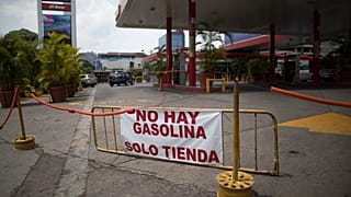 "Kein Benzin" - Tankstelle in Venezuela