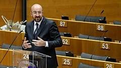 O presidente do Conselho Europeu, Charles Michel