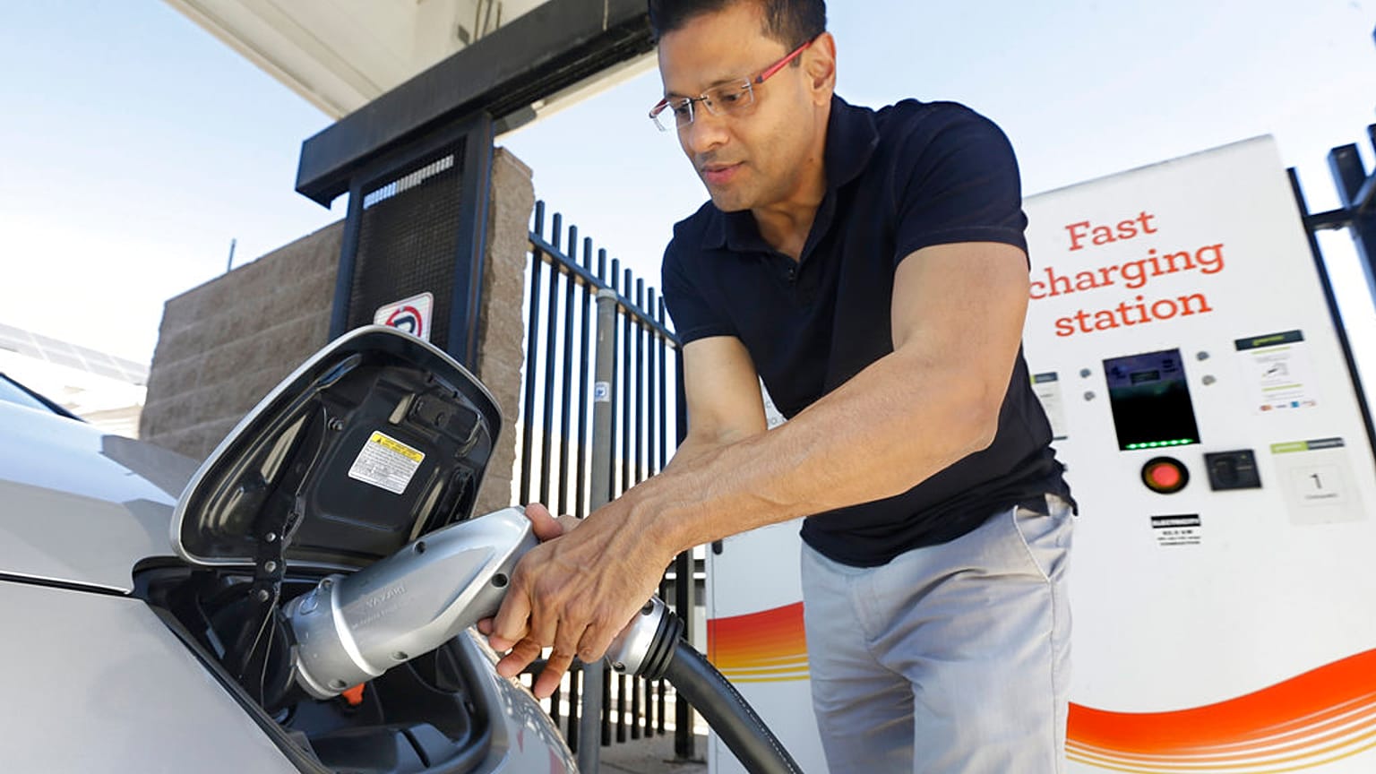 Carregamento de carro elétrico