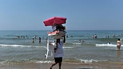 شاطئ في جزيرة كورفو اليونانية