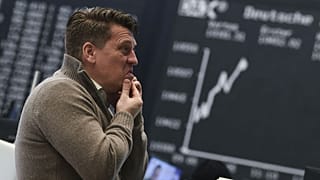 Stock market in Frankfurt, Germany