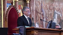Kövér László házelnök az Országgyűlés ünnepi ülésén 2020. május 2-án