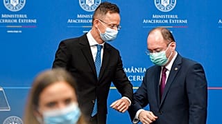 Szijjártó Péter Bukarestben tárgyalt