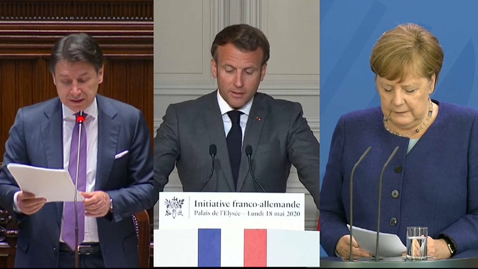Macron népszerűségét elvitte, Merkelét visszahozta a járvány kezelése