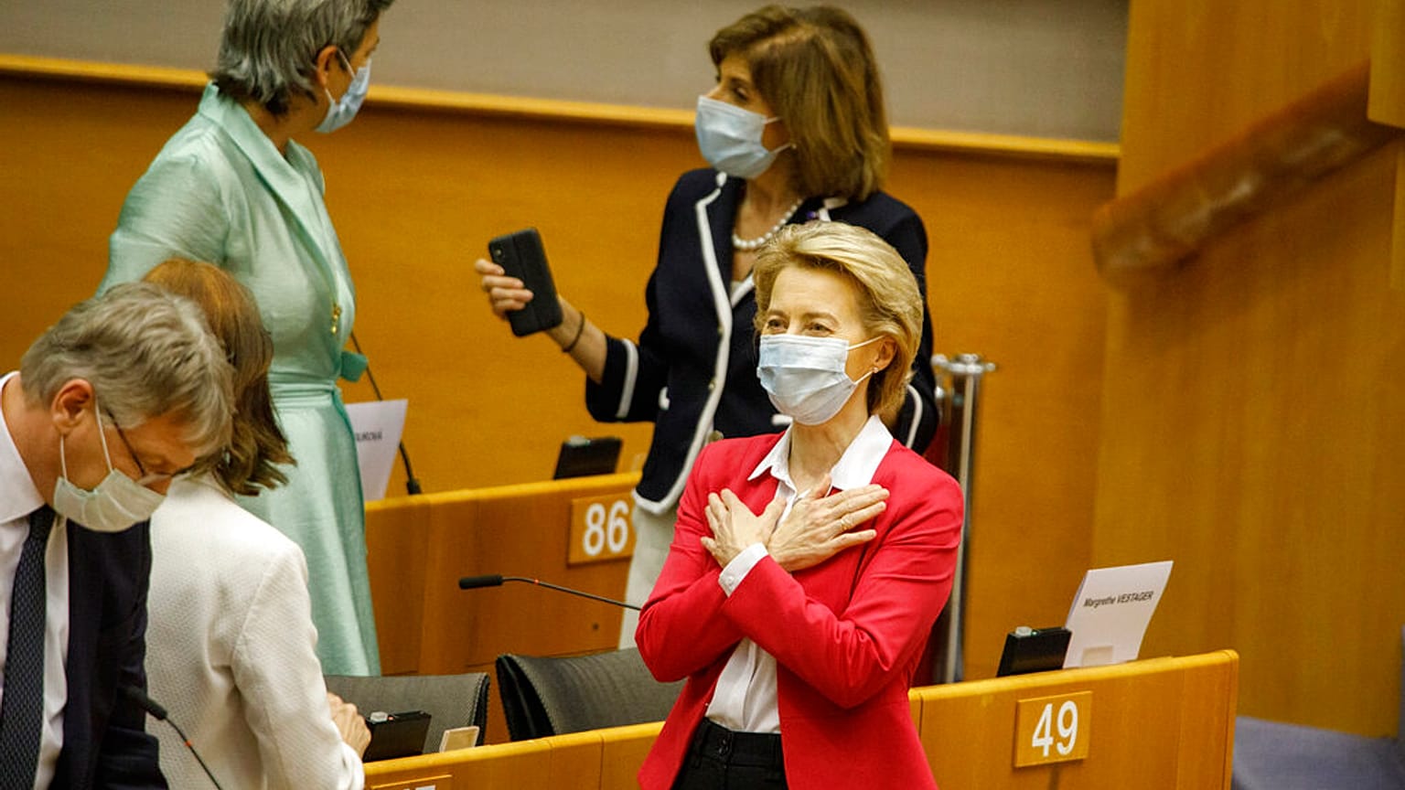 "C'est l’heure de l'Europe" pour relancer l'économie estime Ursula von der Leyen