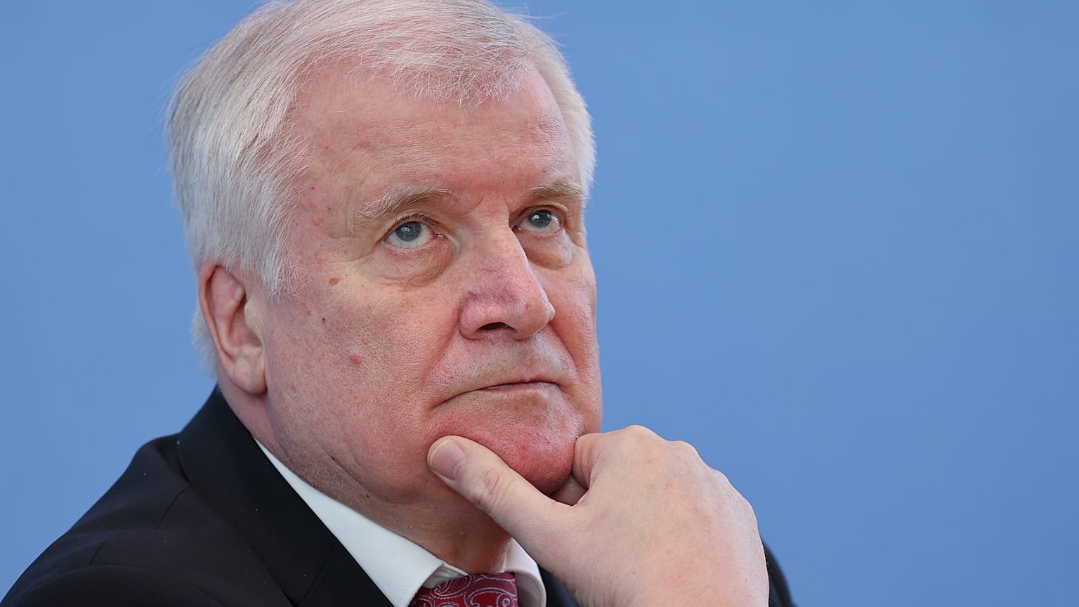 Seehofer bei der Vorstellung der Kriminalitätsstatistik