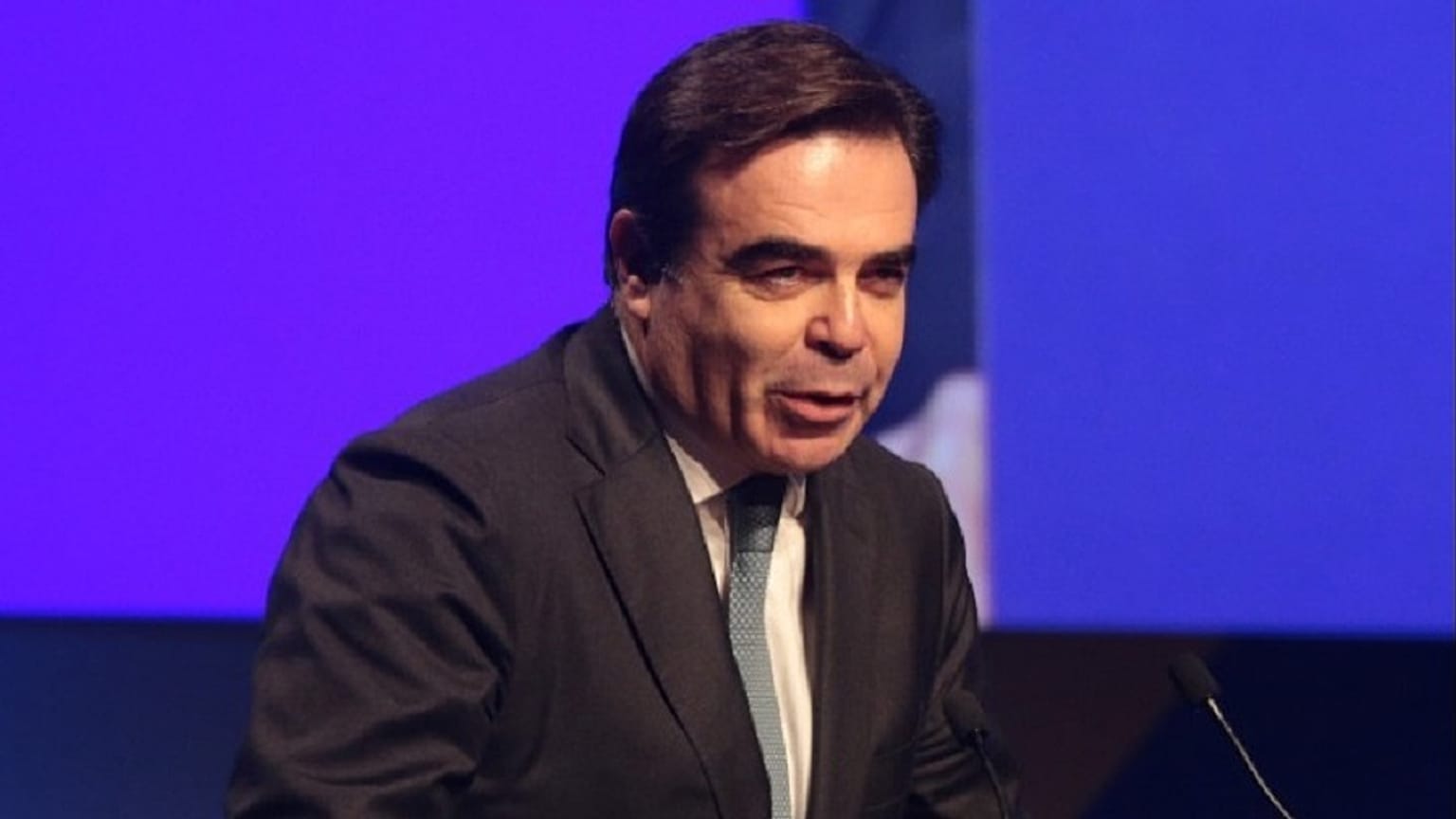 Ο Αντιπρόεδρος της Ευρωπαϊκής Επιτροπής Μαργαρίτης Σχοινάς