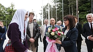 Η ΚΑΤΕΡΙΝΑ ΣΑΚΕΛΛΑΡΟΠΟΥΛΟΥ ΣΤΗ ΓΛΑΥΚΗ