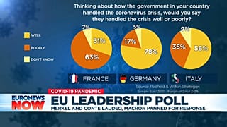 Merkel enjoys broad support in Euronews poll