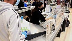 Σούπερ μάρκετ κατά την περίοδο της καραντίνας για τον κορονοϊό