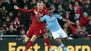 Liverpool currently lead Manchester City by 25 points in the Premier League table.