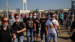 Protest in Barcelona