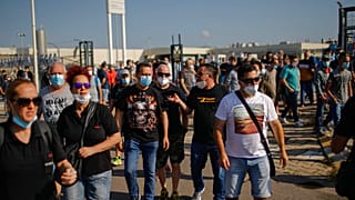 Protest in Barcelona