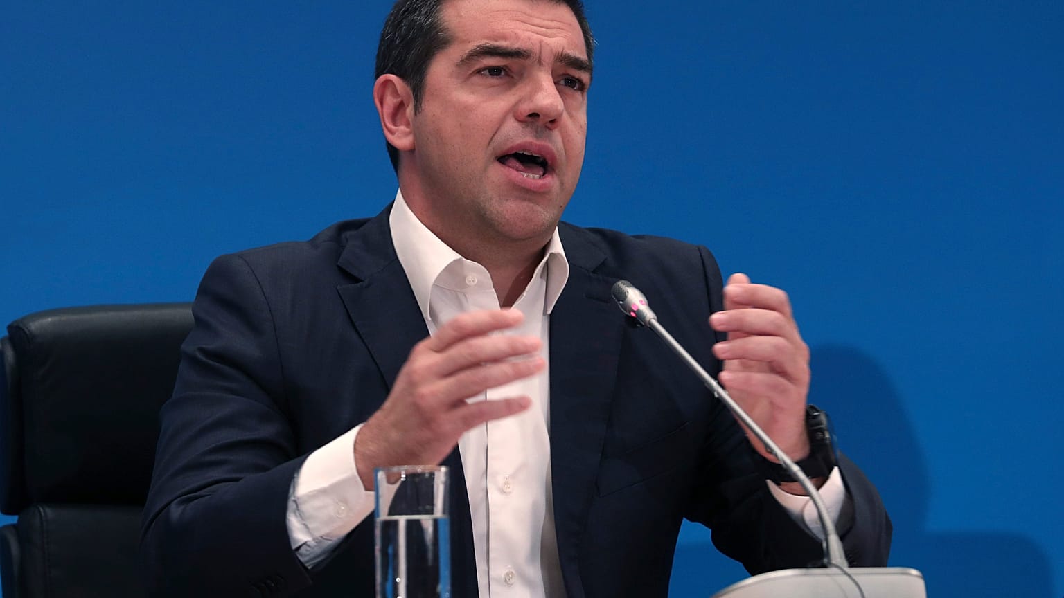 Ο πρόεδρος του ΣΥΡΙΖΑ Αλέξης Τσίπρας