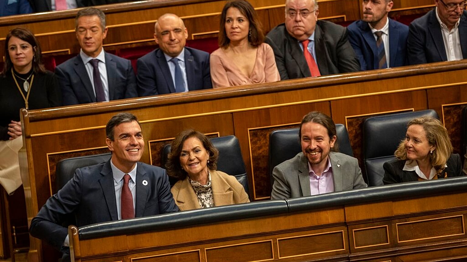 Imagen de archivo del Gobierno en el Congreso de los Diputados. 