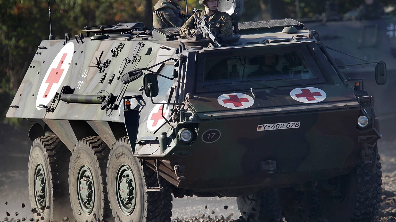 Bundeswehr-Fahrzeug
