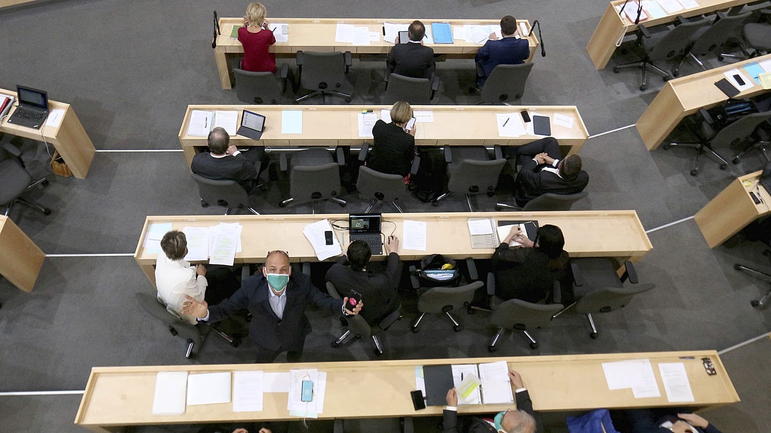 Archive : Conseil national autrichien à Vienne