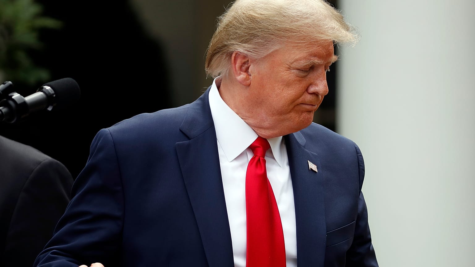 El presidente de EEUU Donald Trump 