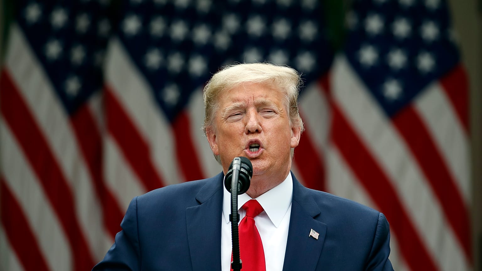 Il Presidente USA, Donald Trump