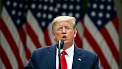 Il Presidente USA, Donald Trump