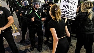 Manifestation à Los Angeles contre les violences policières, le 29/05/2020