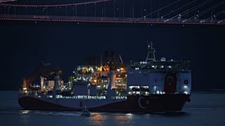 Türkiye'nin ilk milli sondaj gemisi "Fatih" 