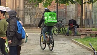 Administración judicial de la filial italiana de Uber por las condiciones de los repartidores