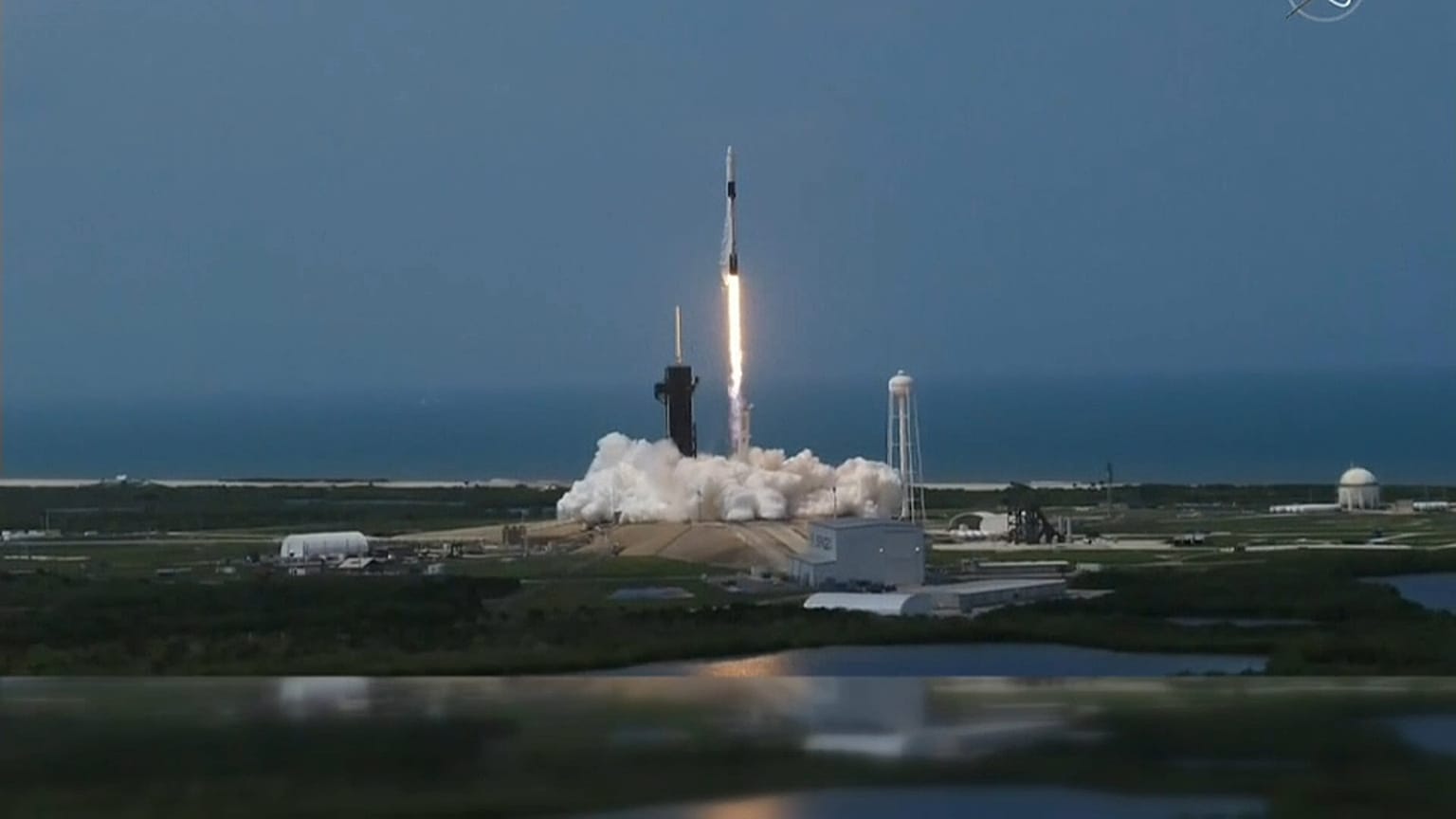 Lancement de la fusée Space X