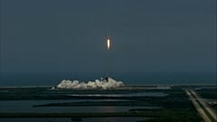 Partida do Foguetão da SpaceX, de Cabo Canaveral, nos EUA