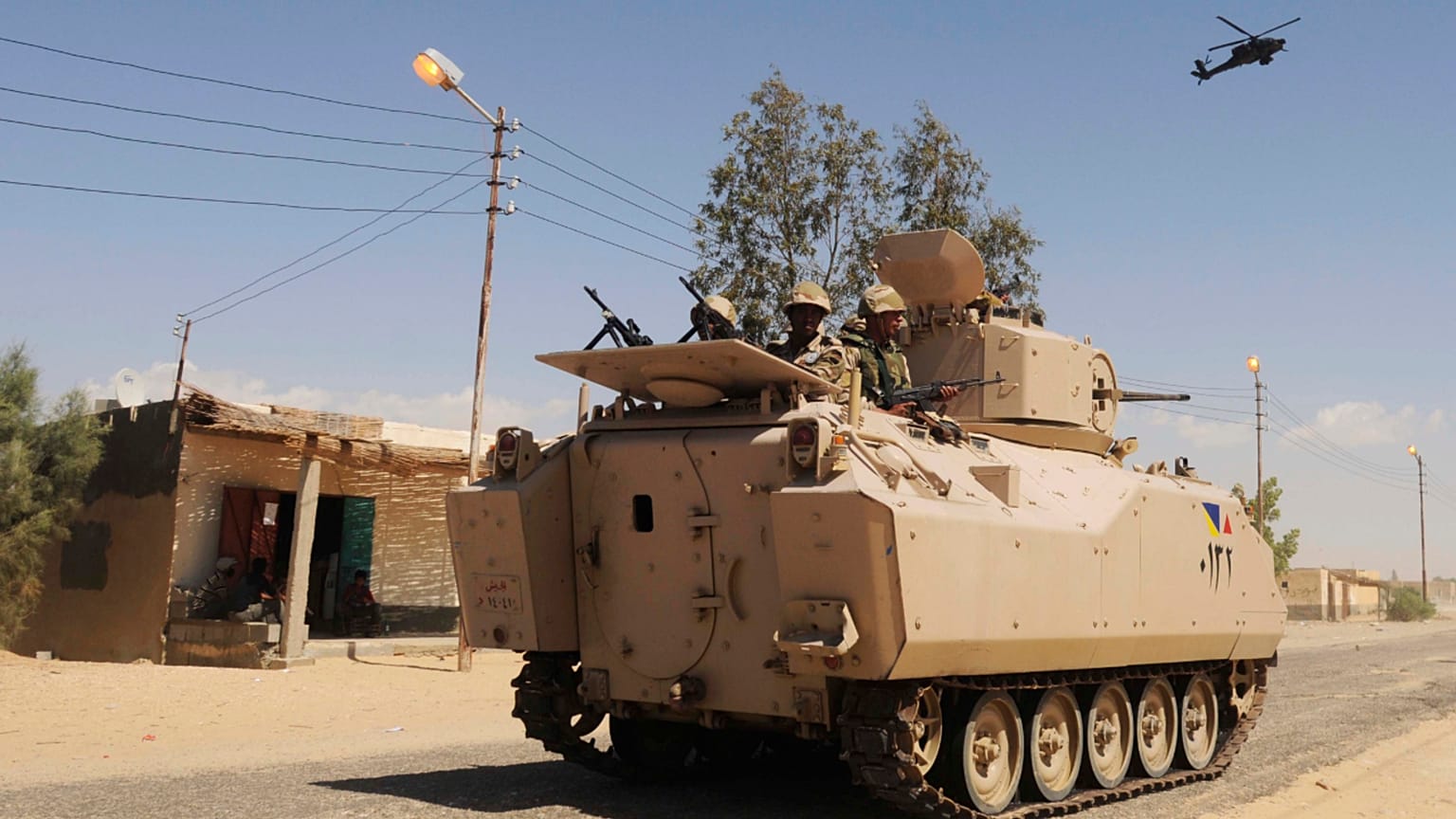 صورة أرشيفية لقوات الجيش المصري في سيناء