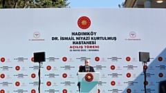 Cumhurbaşkanı Recep Tayyip Erdoğan, Hadımköy Dr. İsmail Niyazi Kurtulmuş Hastanesi açılış töreninde 