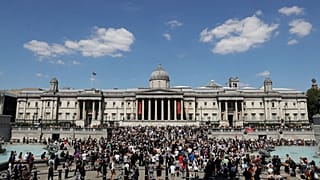 Акция протеста в Лондоне