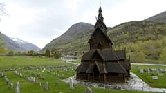 Деревянная церковь в Боргунде