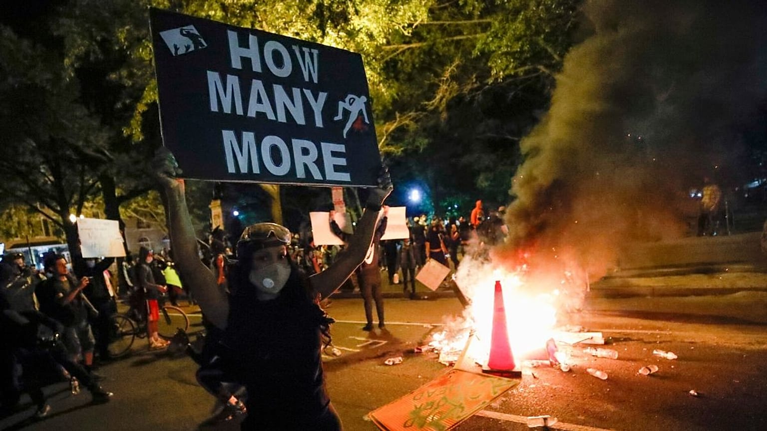 ناآرامی‌ها در شهرهای مختلف آمریکا ادامه پیدا کرد