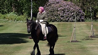 Kraliçe Elizabeth salgın önlemleri sonrası ilk kez kameralar önünde